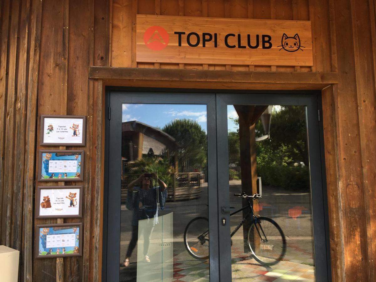 Charmant Dans Camping 5 Etoiles-Lac Hotel Biscarrosse Bagian luar foto